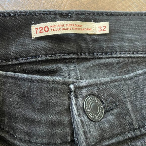 Levi's 720 High Rise Super Skinny Jeans - Picture 5 of 9